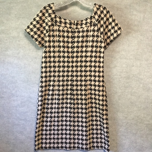Y2K DRESS RABBIT RABBIT RABBIT HOUNDSTOOTH DRESS MEAN GIRLS CLUELESS PREPPY 10 - Picture 5 of 12